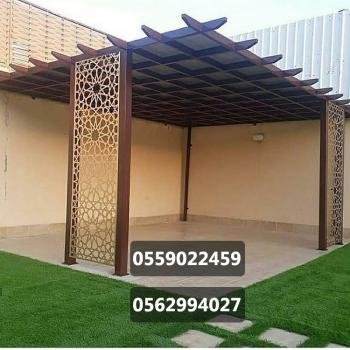 مظلات الجنوب مظلات وسواتر الجنوب افضل حداد مظلات وسواتر أبها تركيب برجولات جلسات خارجية مظلات سيارات الجنوب 